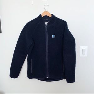 GQ Rated Helly Hansen Fleece Jacket in Navy Blue
